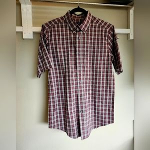 Men's Plaid Button Up Size Small